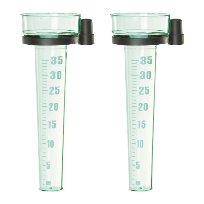 Set of 2 rain gauges