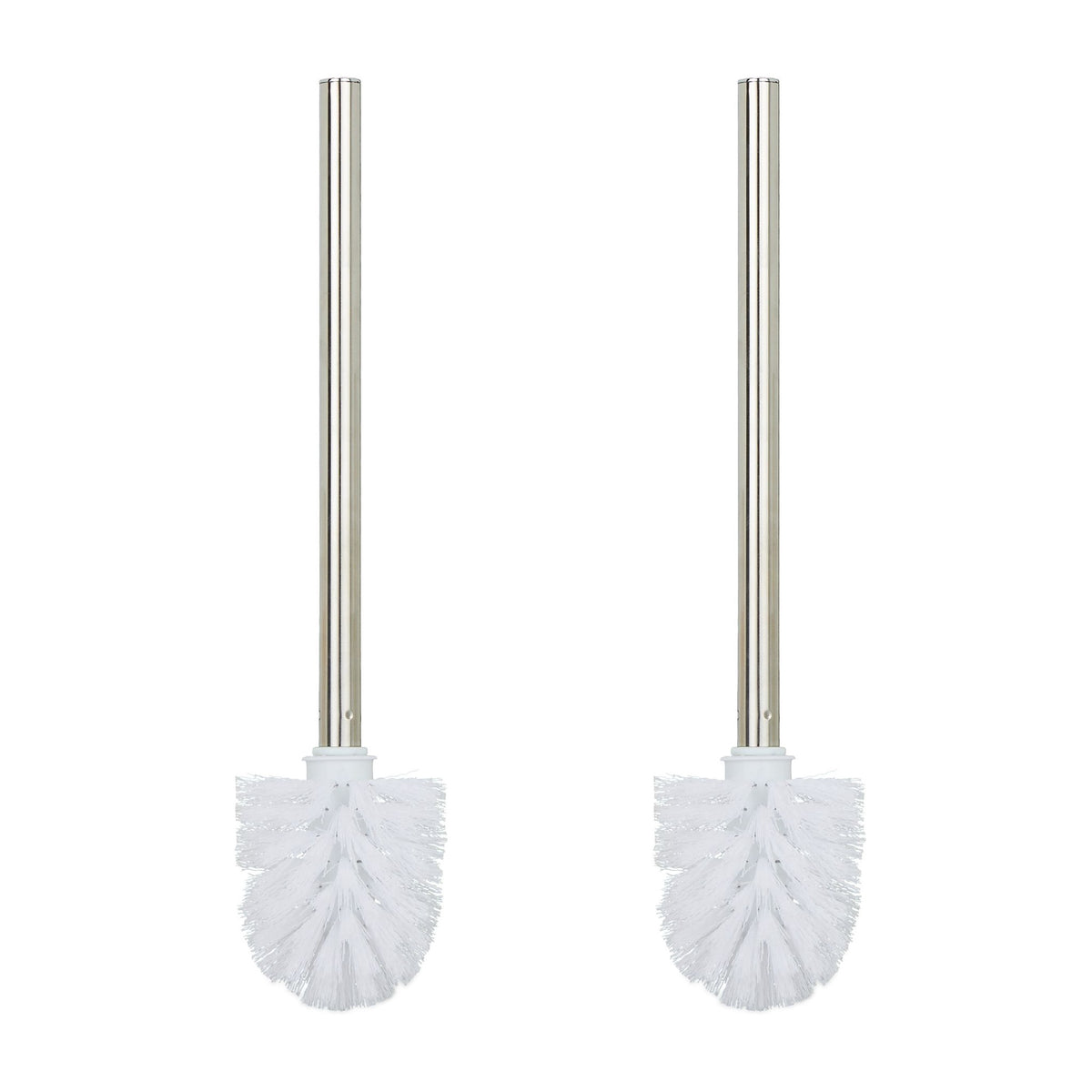 Set of 2 toilet brushes white