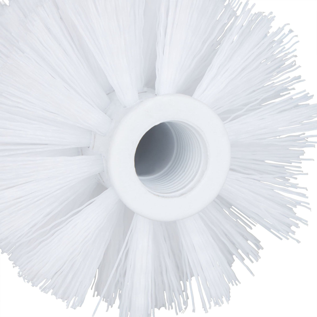 Set of 3 toilet brushes white