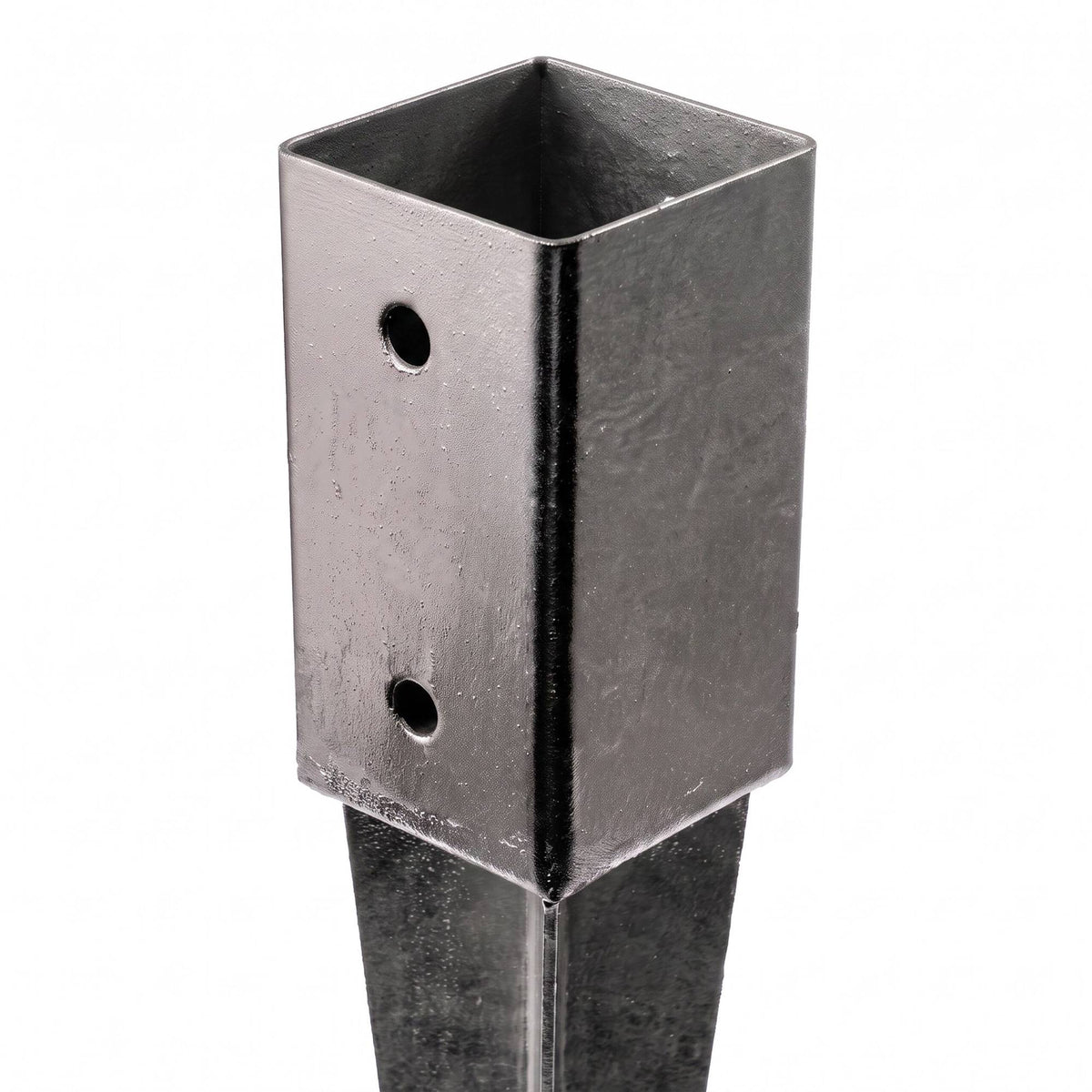 Set of 4 Stainless Steel Drive-In Post Anchors, 81 x 750 mm