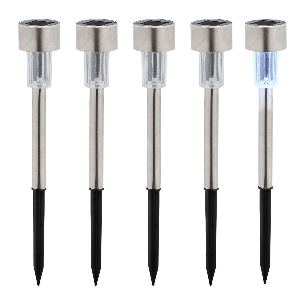 Set of solar lamps