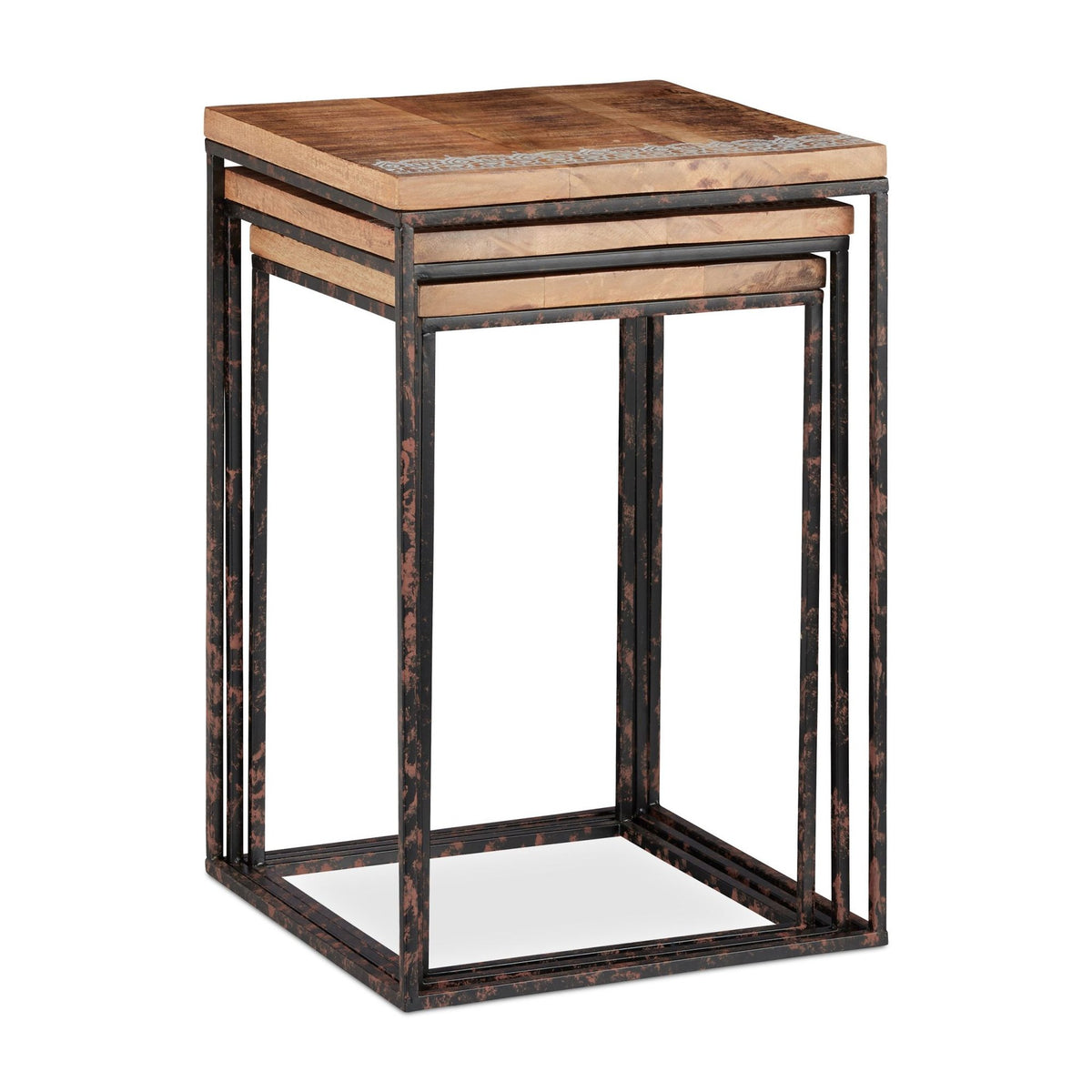 Set table set of 3 mango wood