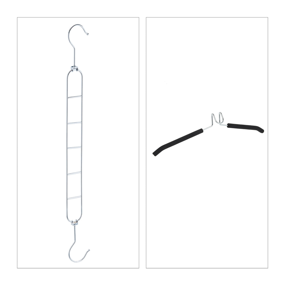 Several clothes hangers 2-pack