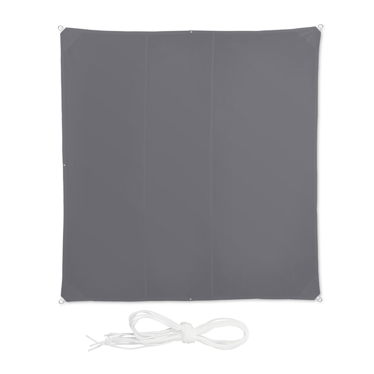 Shade Sail, Grey, UV Protection, Water-Repellent