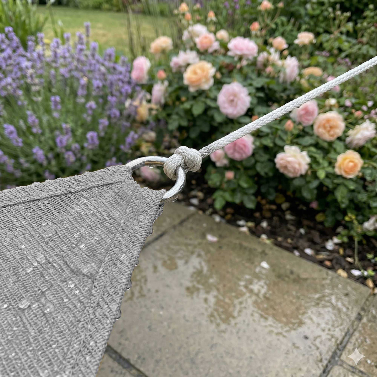 Shade Sail With Eyelets – Breathable HDPE Sun Shade