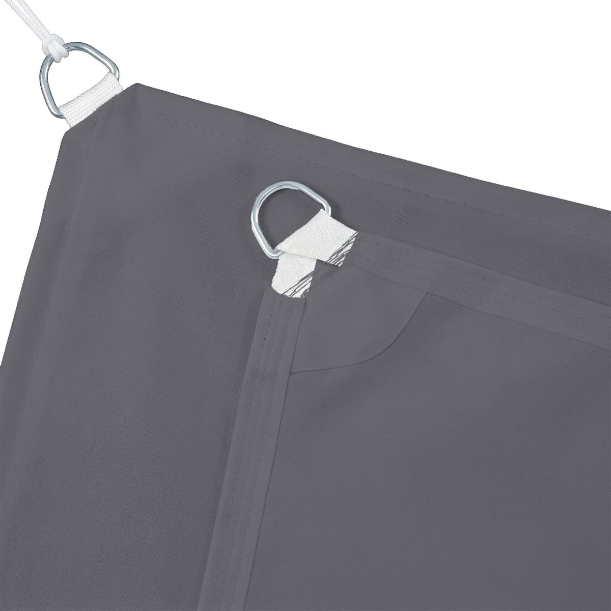 Shade Sail With Eyelets, Tear-Resistant Polyester