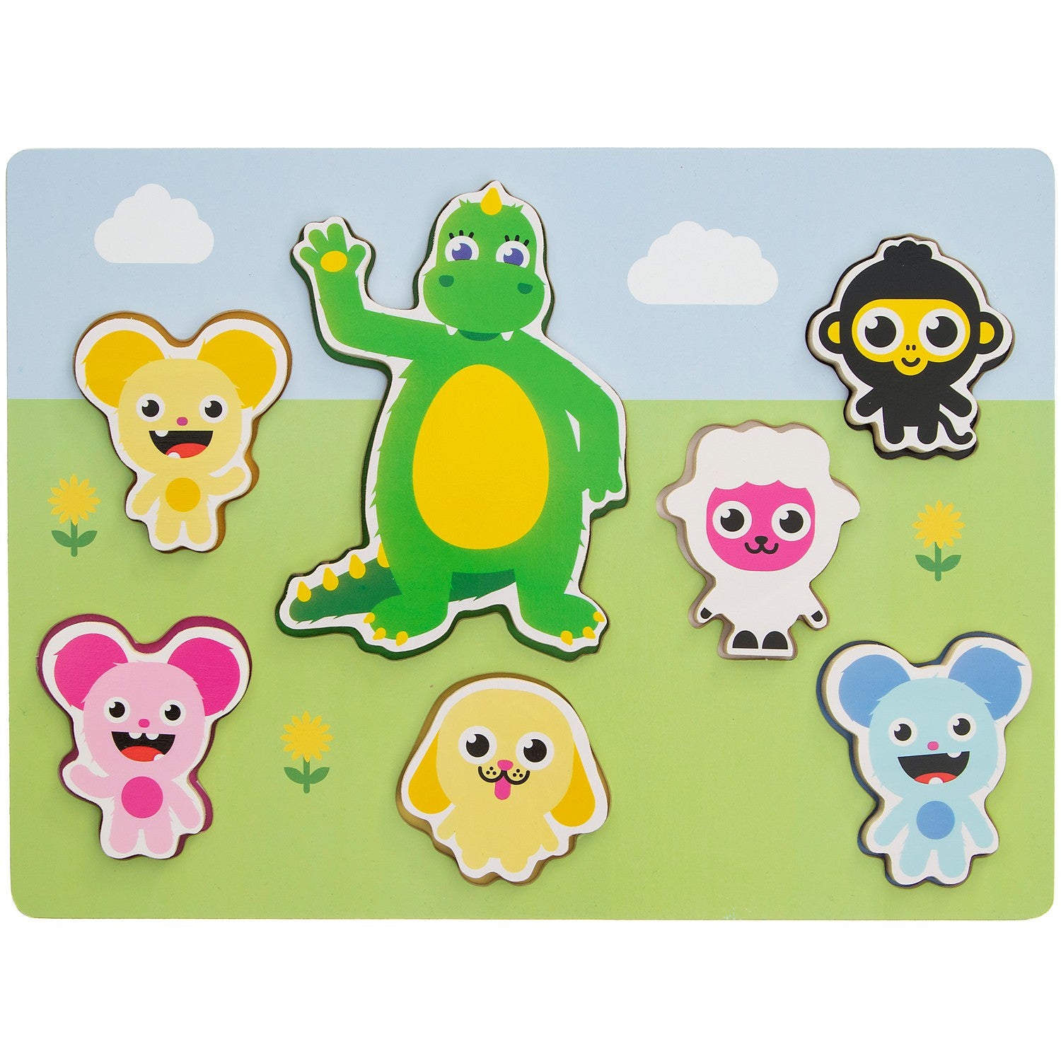 Shape puzzle 7-pieces 1-3 years