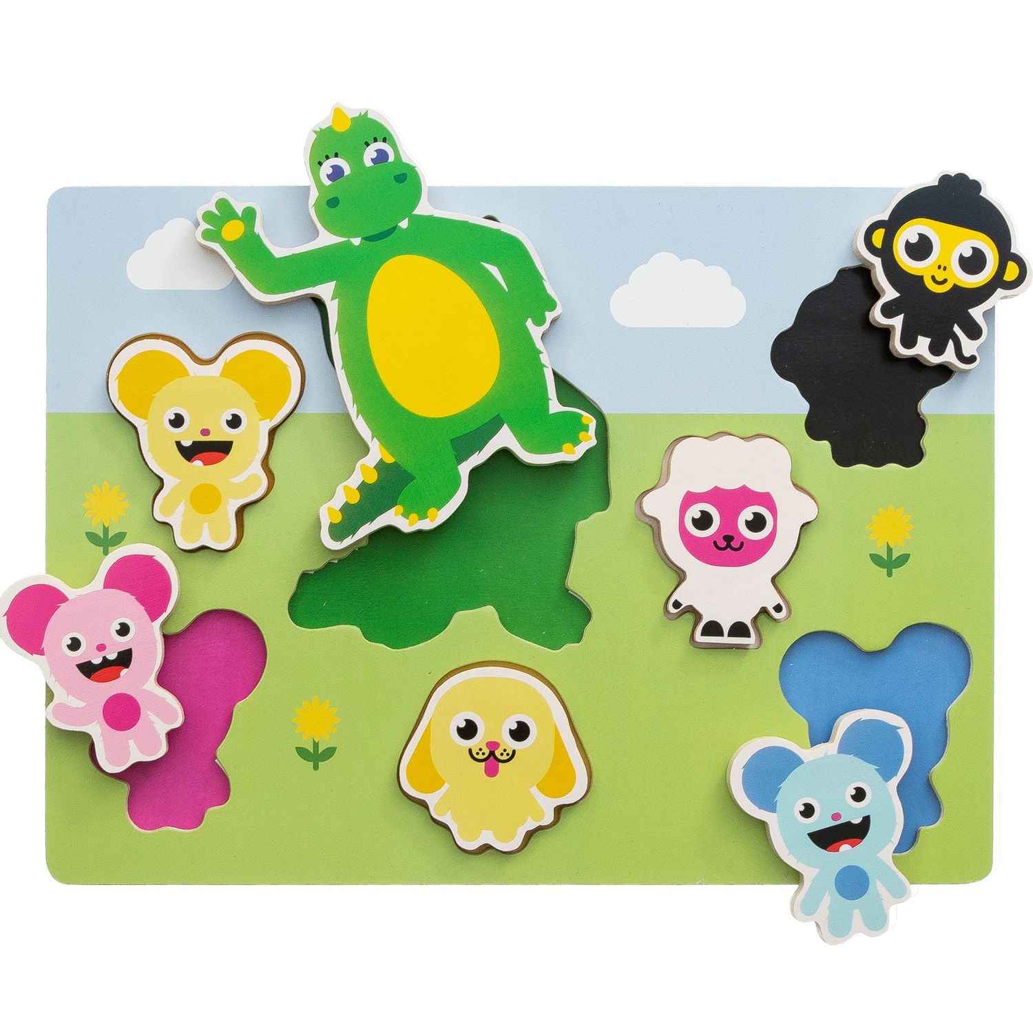 Shape puzzle 7-pieces 1-3 years