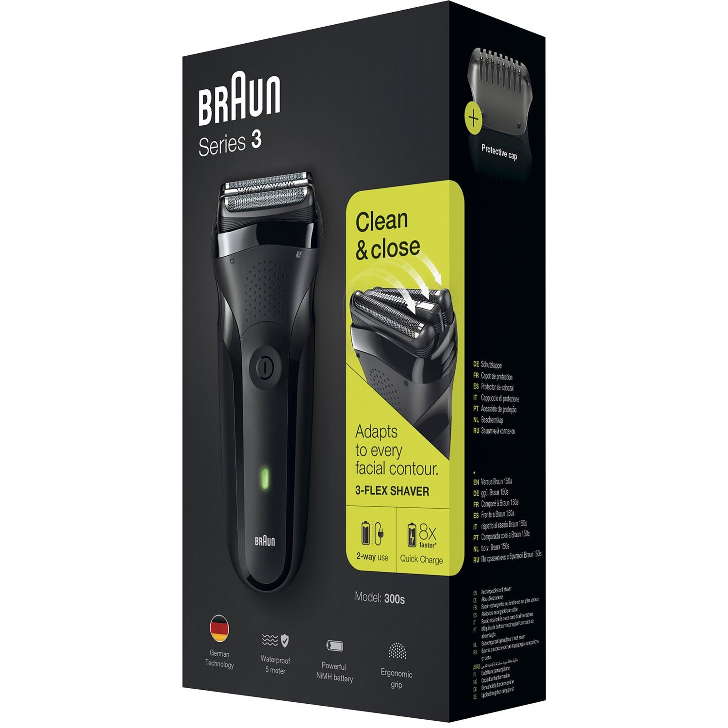 Shaver Series 3 300S Black