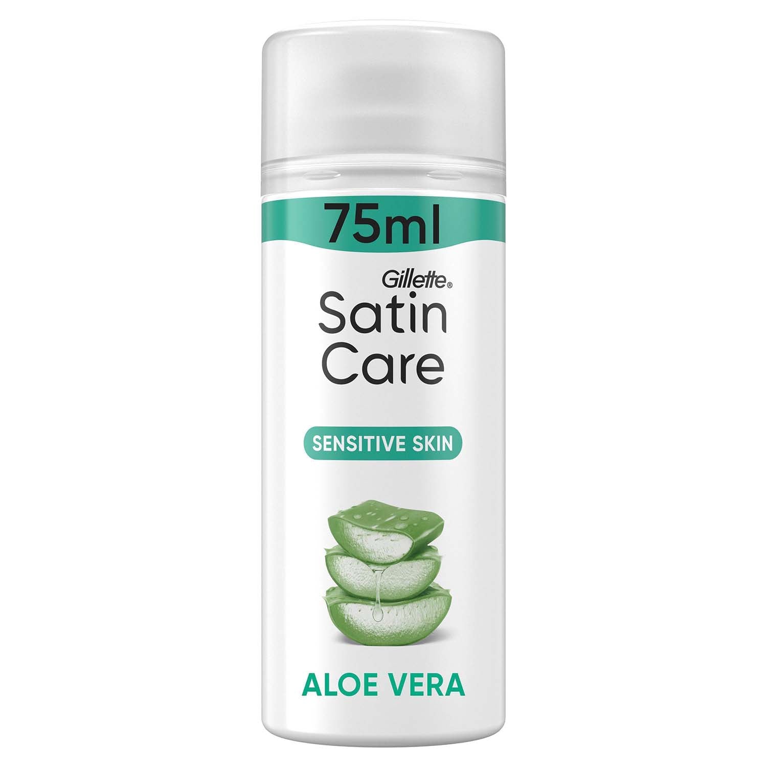 Shaving Gel for Women, Aloe Vera, Sensitive Skin, 75ml