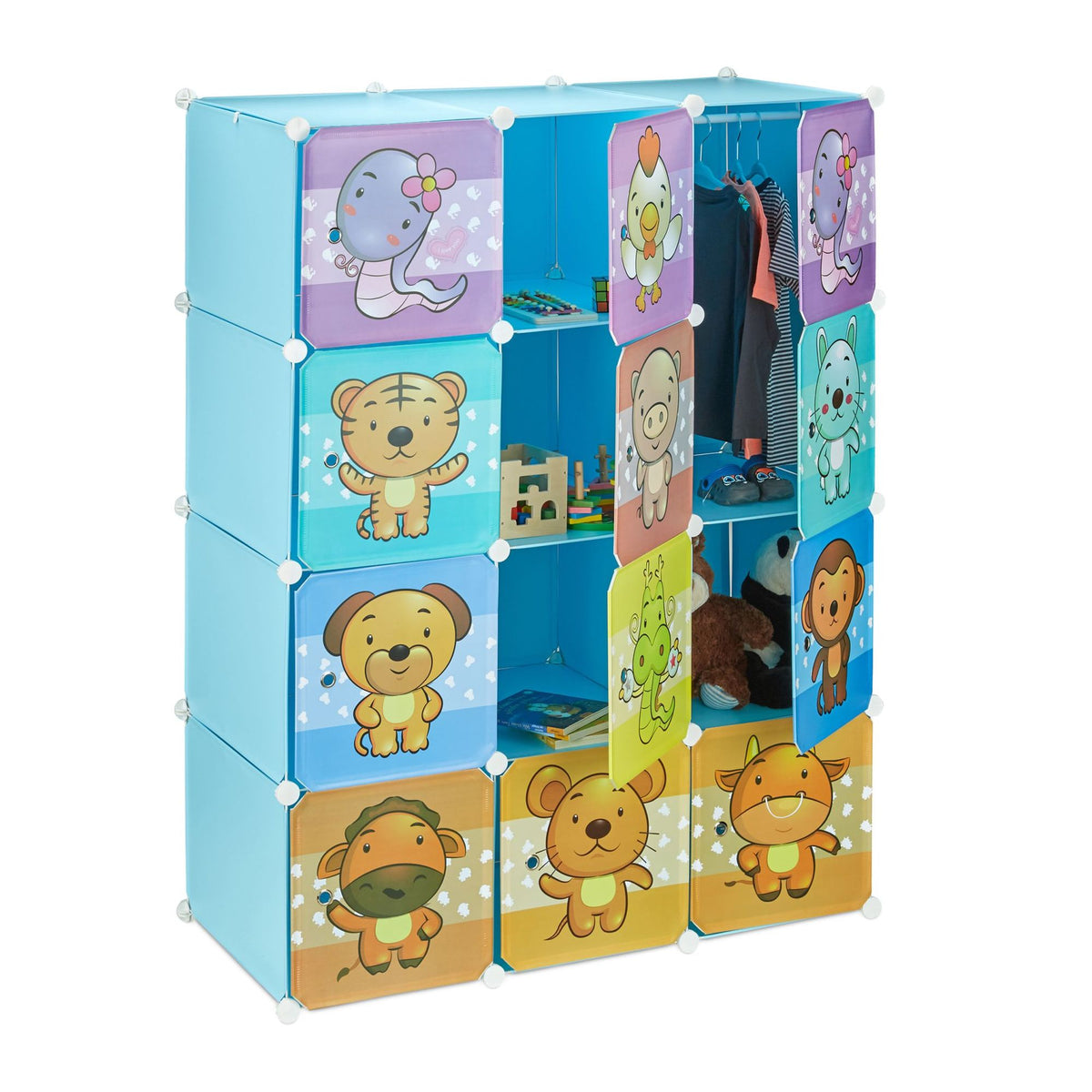 Shelf for children's room with motif