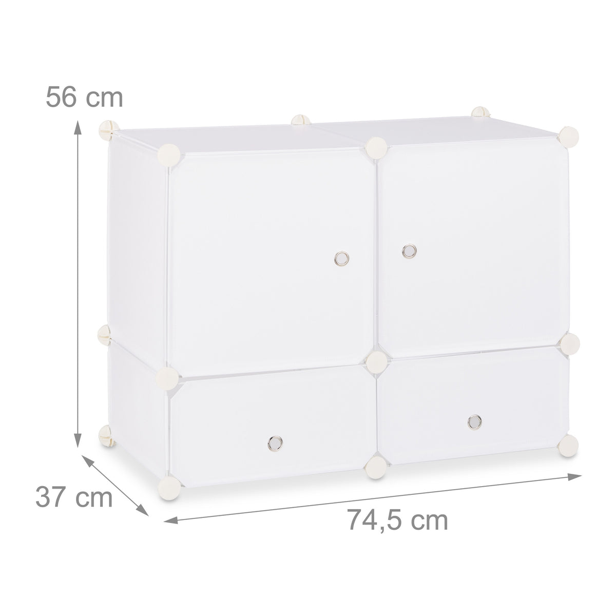 Shelf system 4 compartments