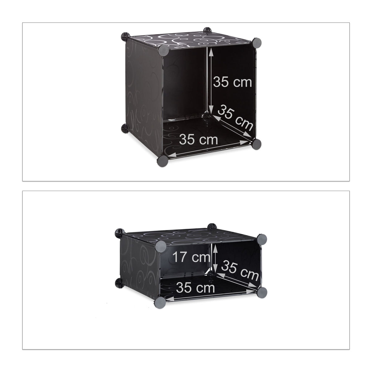Shelf system 4 compartments