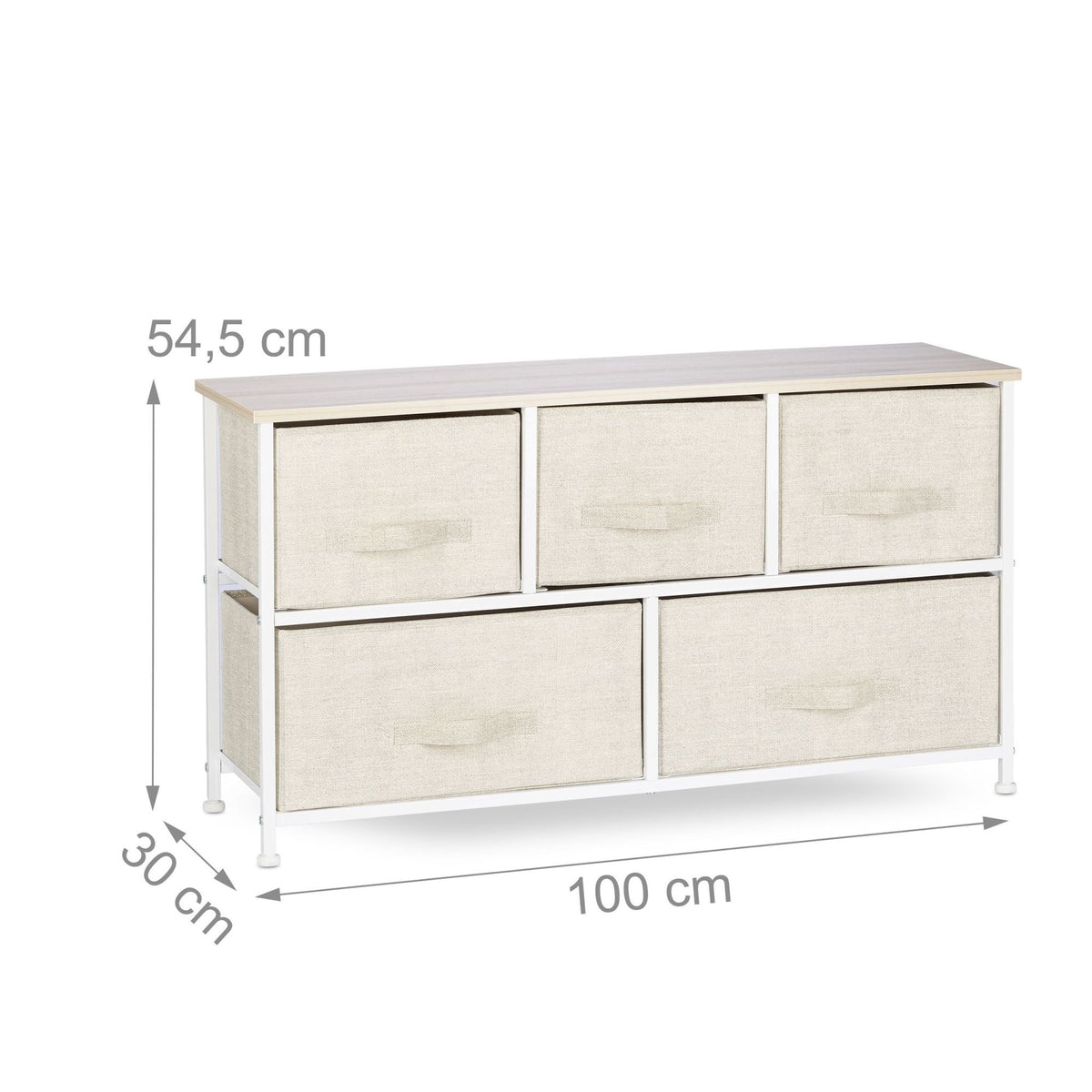 Shelf system different variants beige