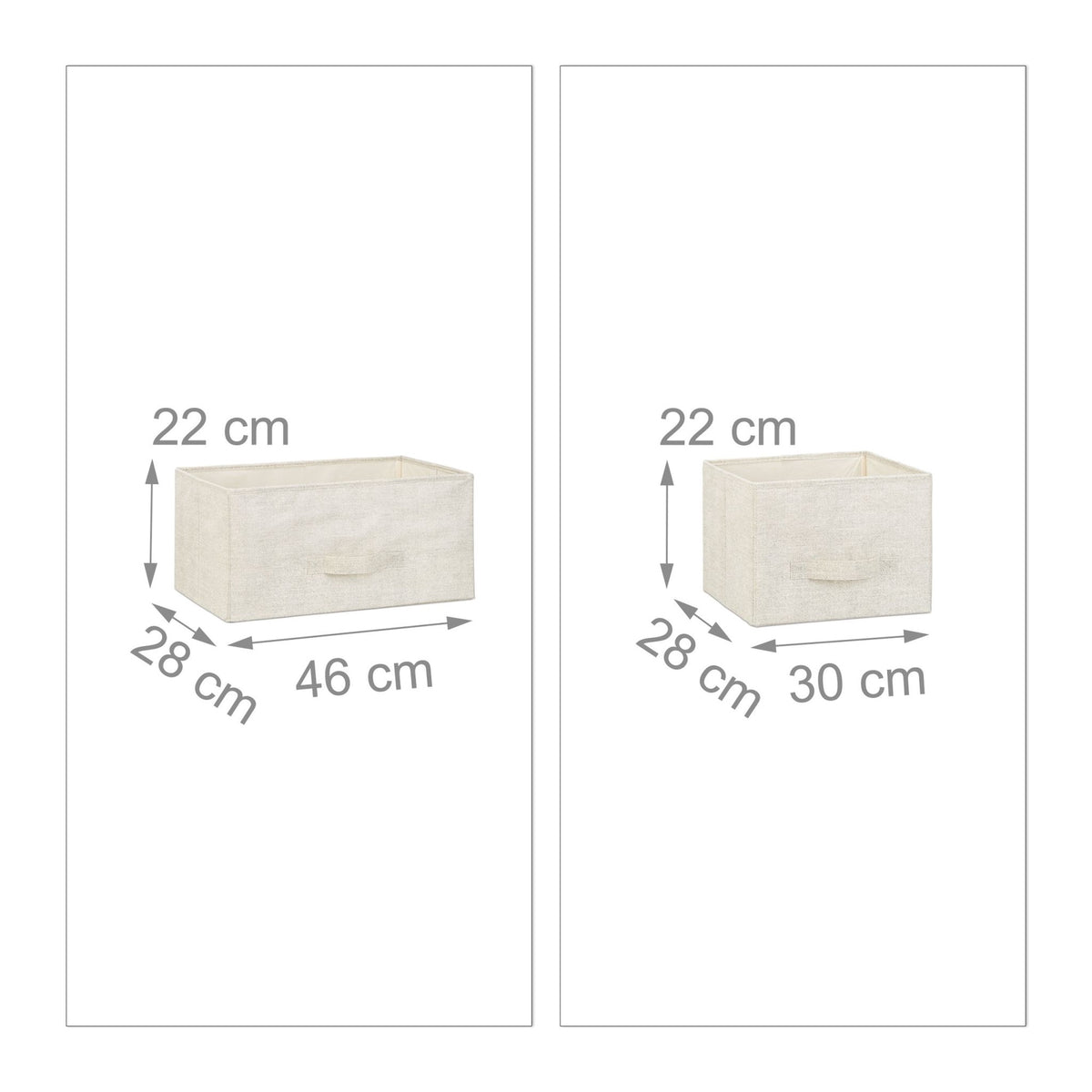Shelf system different variants beige