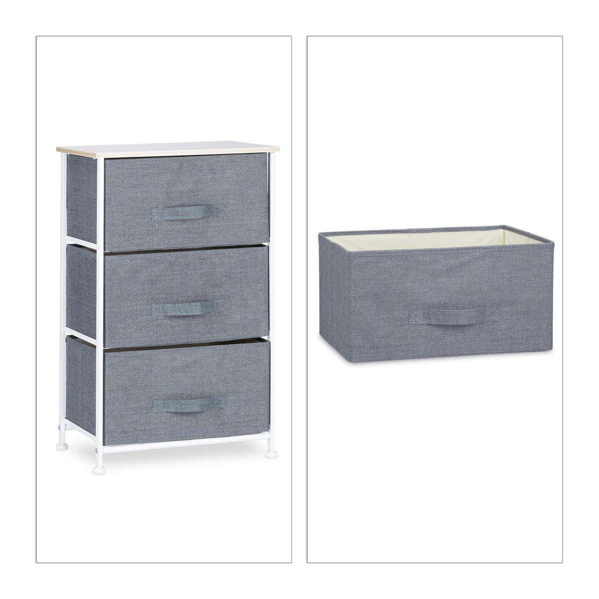 Shelf system different versions gray