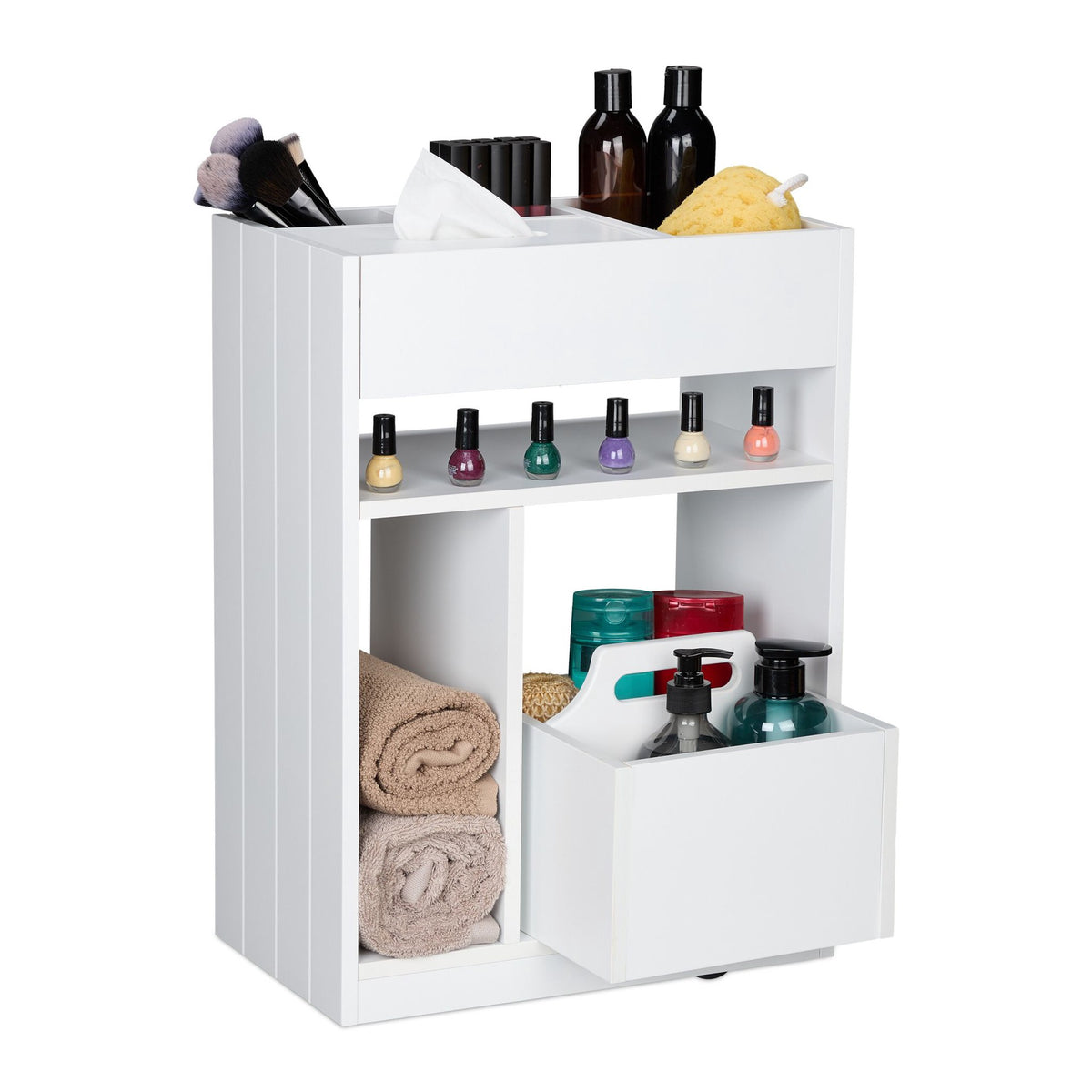 Shelf trolley for office, bathroom & kitchen