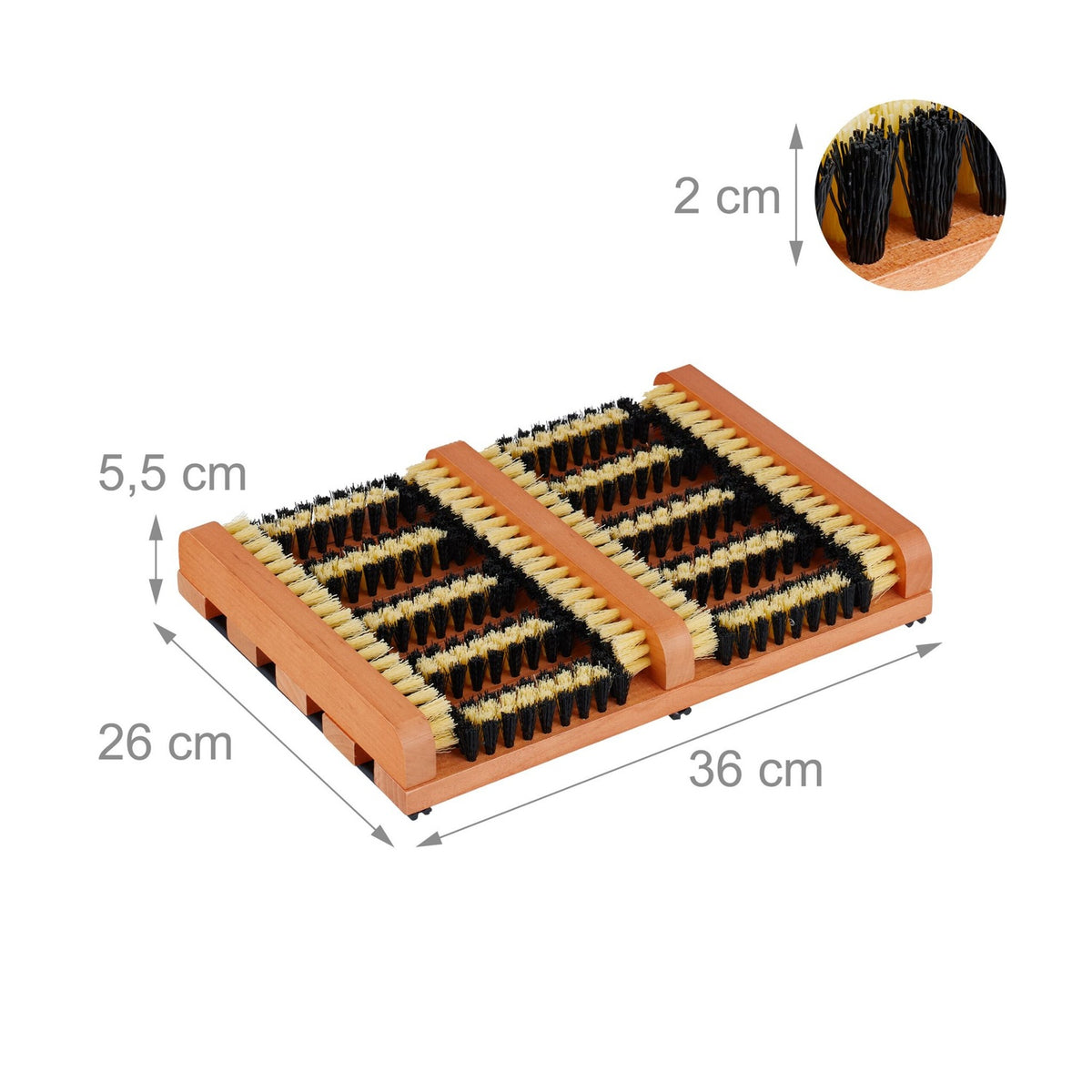 Shoe Cleaner with Brushes – Outdoor Dirt Remover