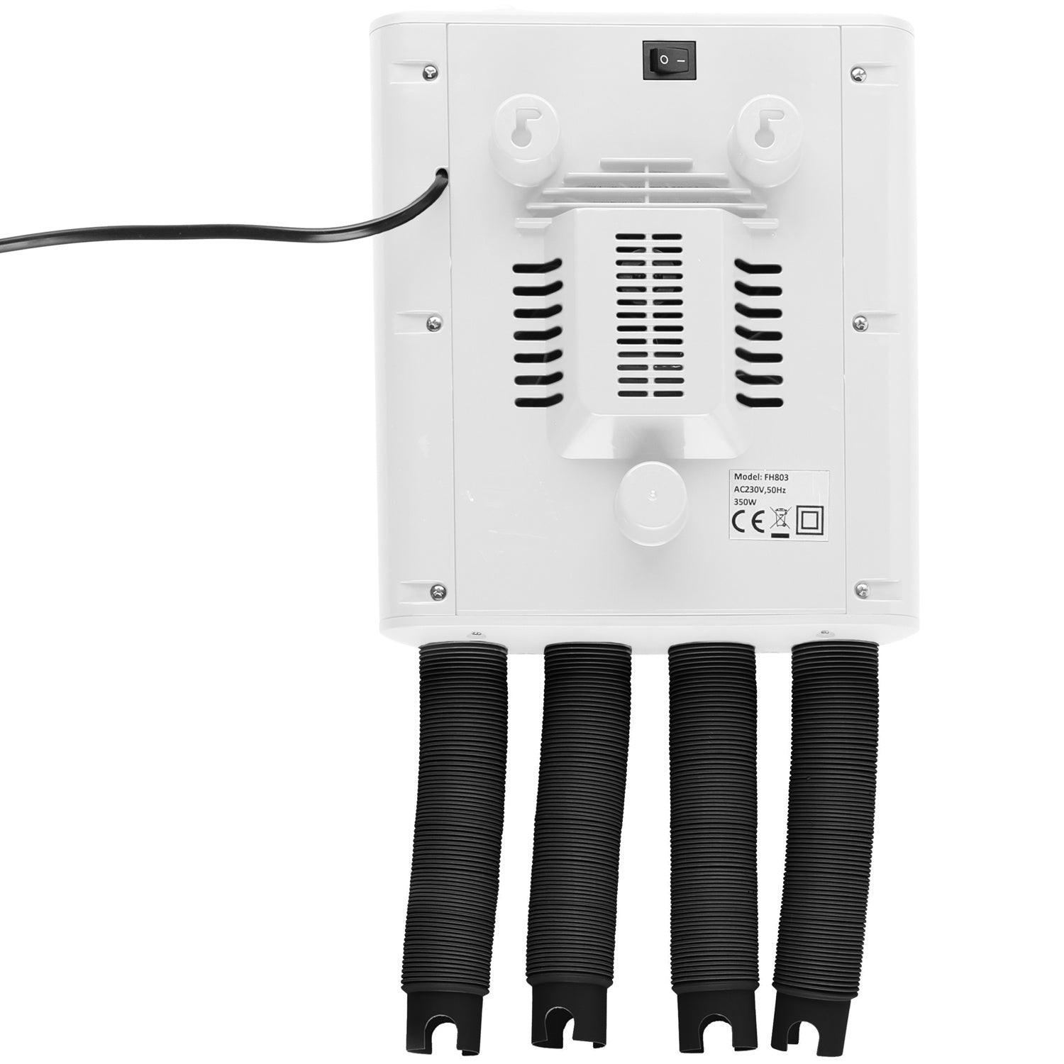 Shoe dryer 350Watt 4 hoses for drying 2 pairs of shoes at the same time
