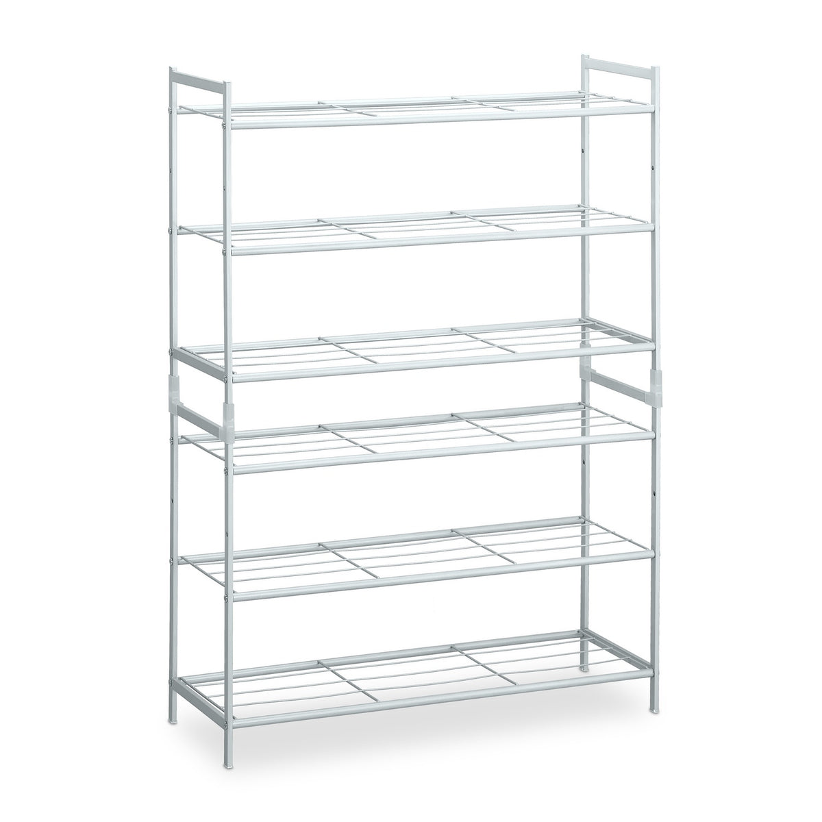Shoe shelf stackable 3 shelves