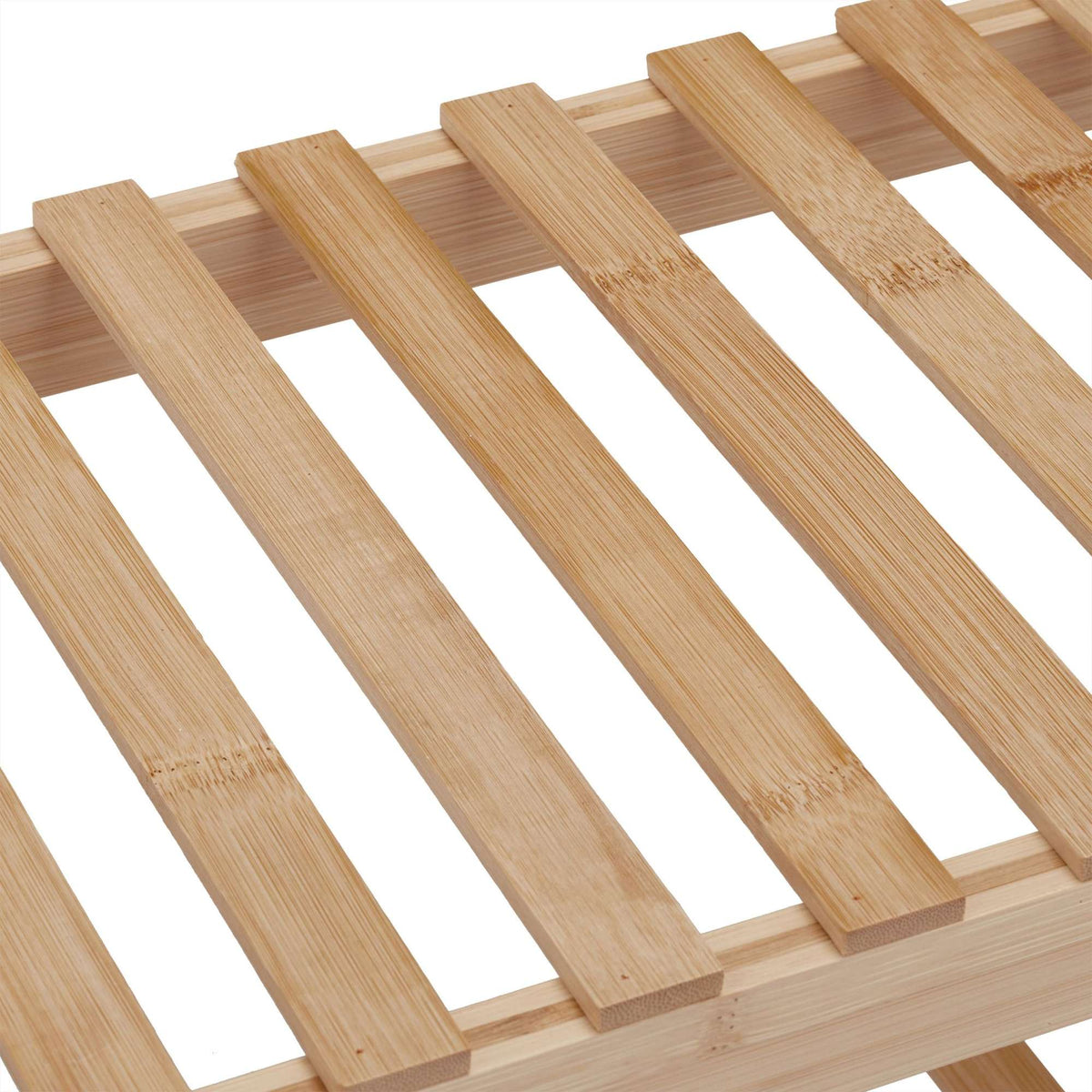 Shoe shelf with 2 levels