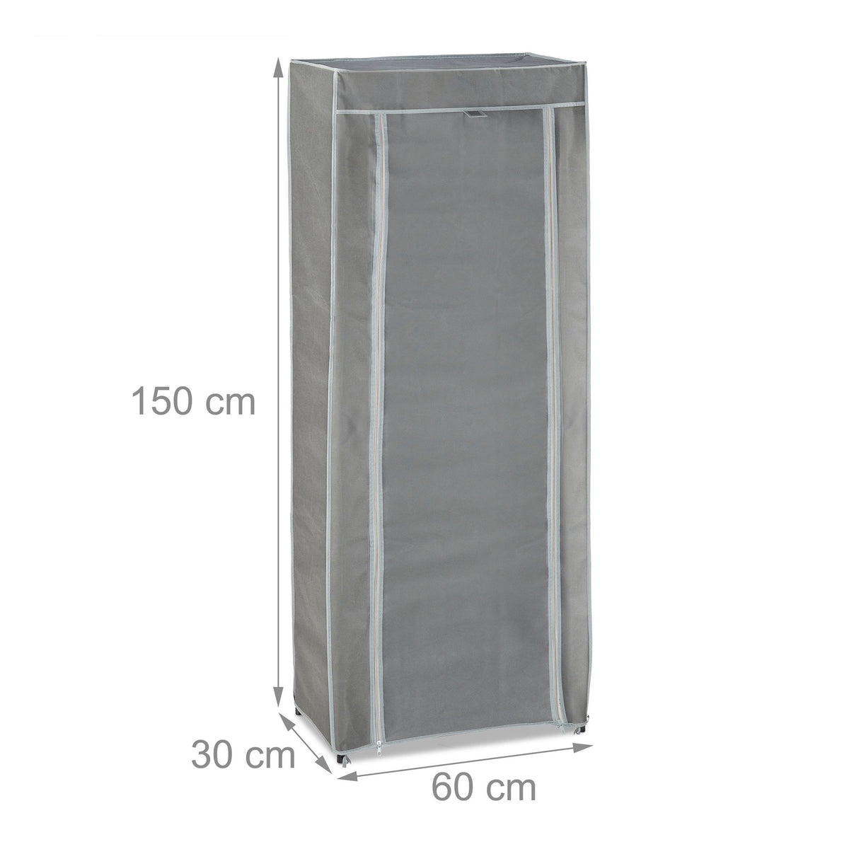 Shoe wardrobe in fabric with 9 compartments