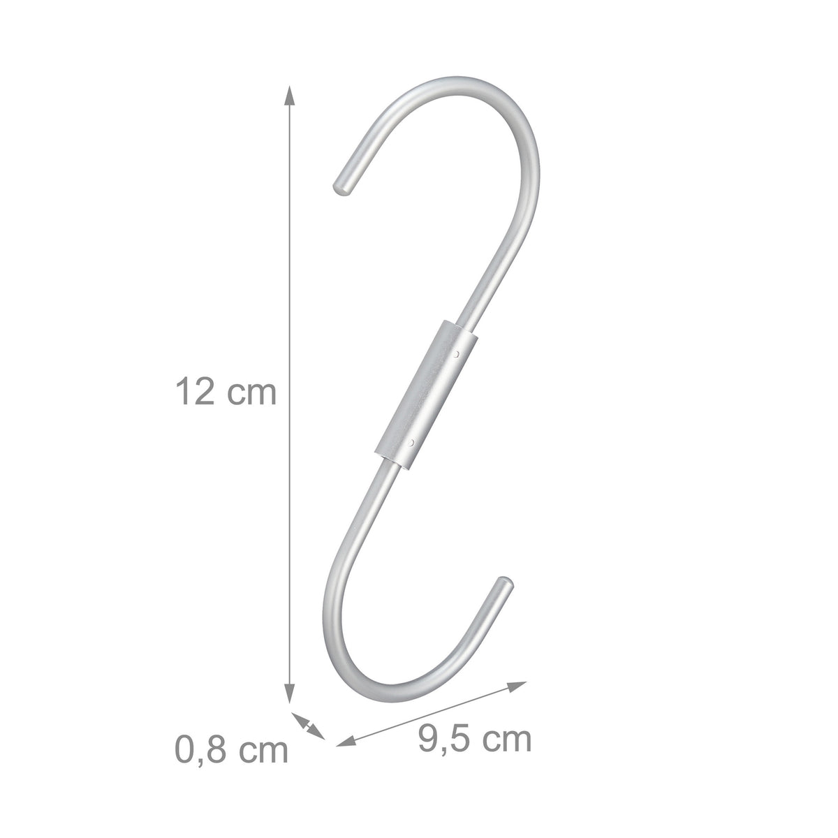 S-hook set of 12