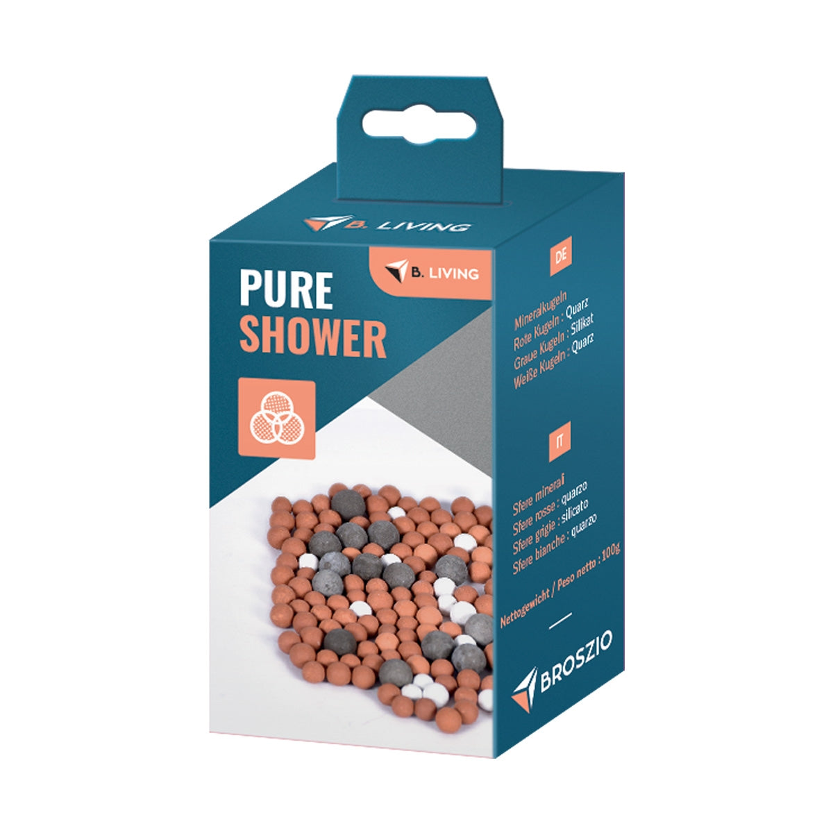 Shower Filter Refill, Mineral Pearls, 100g