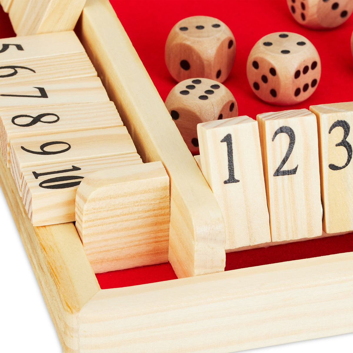 Shut The Box for 4 players