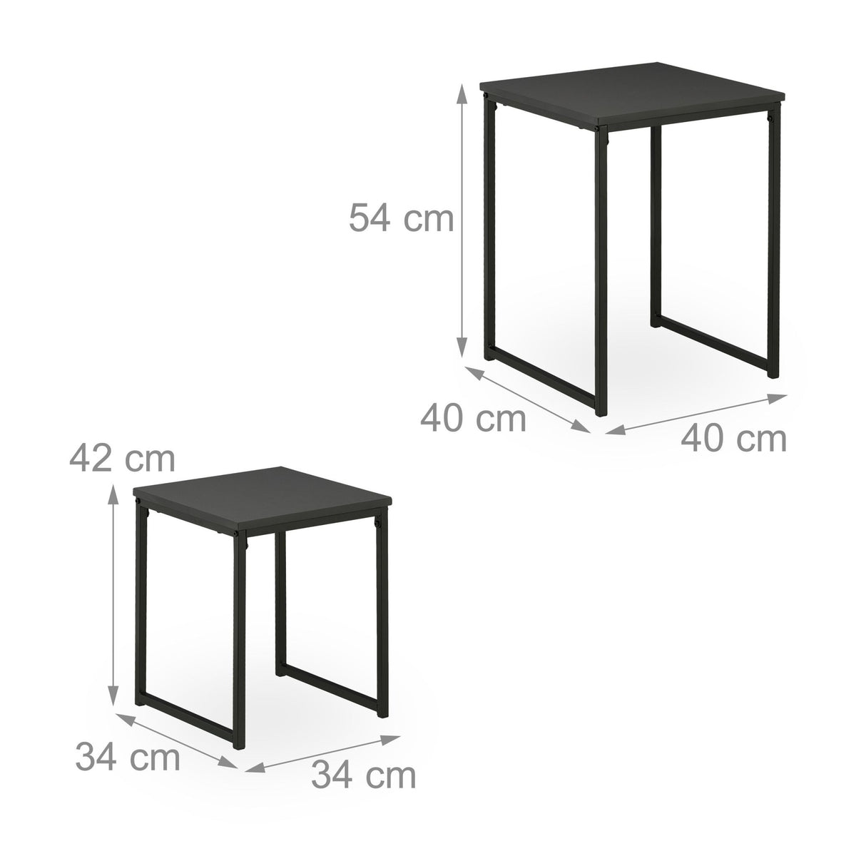 Side table set of 2