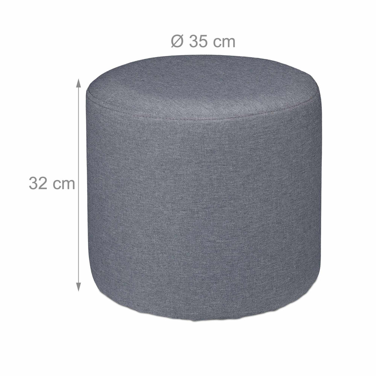 Side table with integrated stool