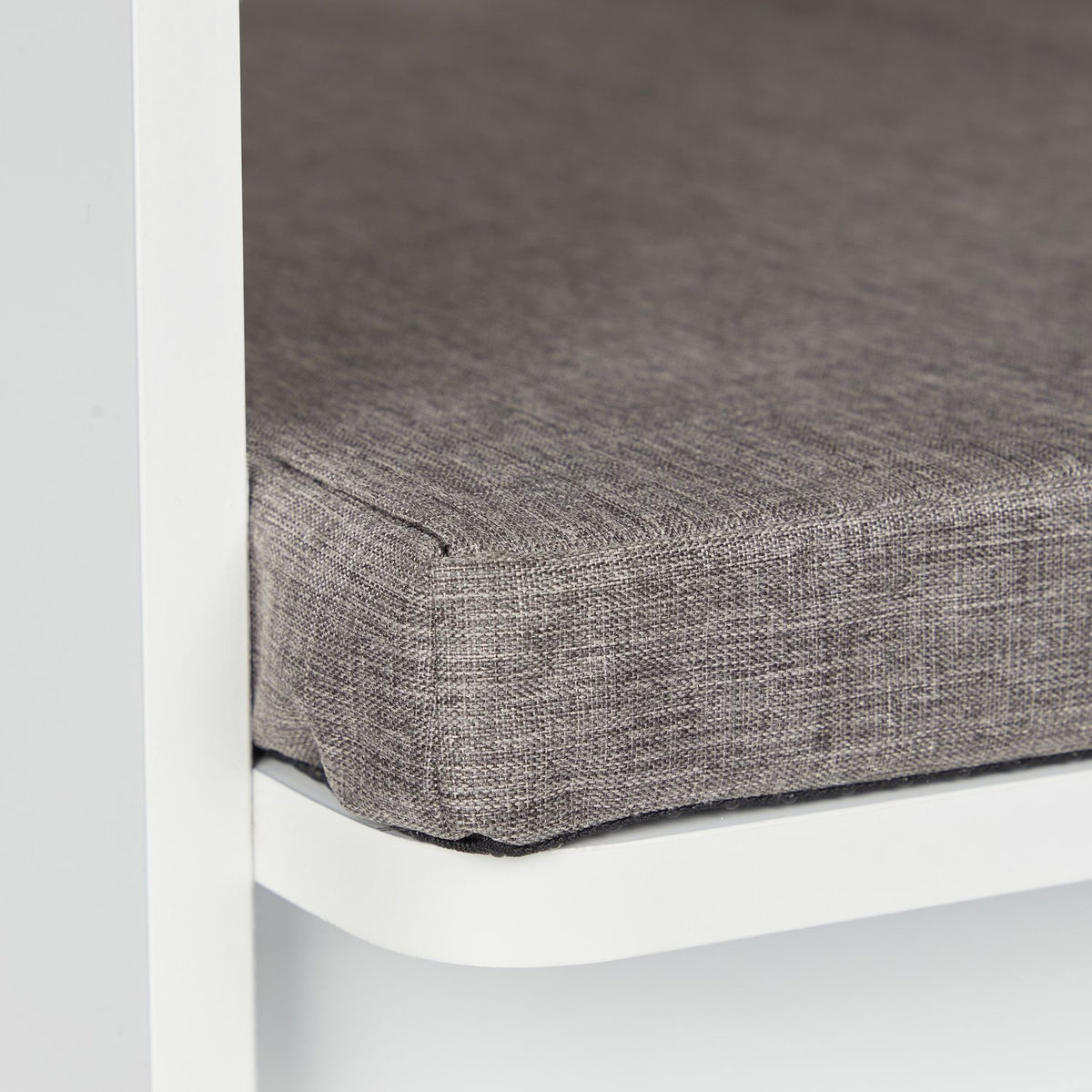 Side table with pet cushion