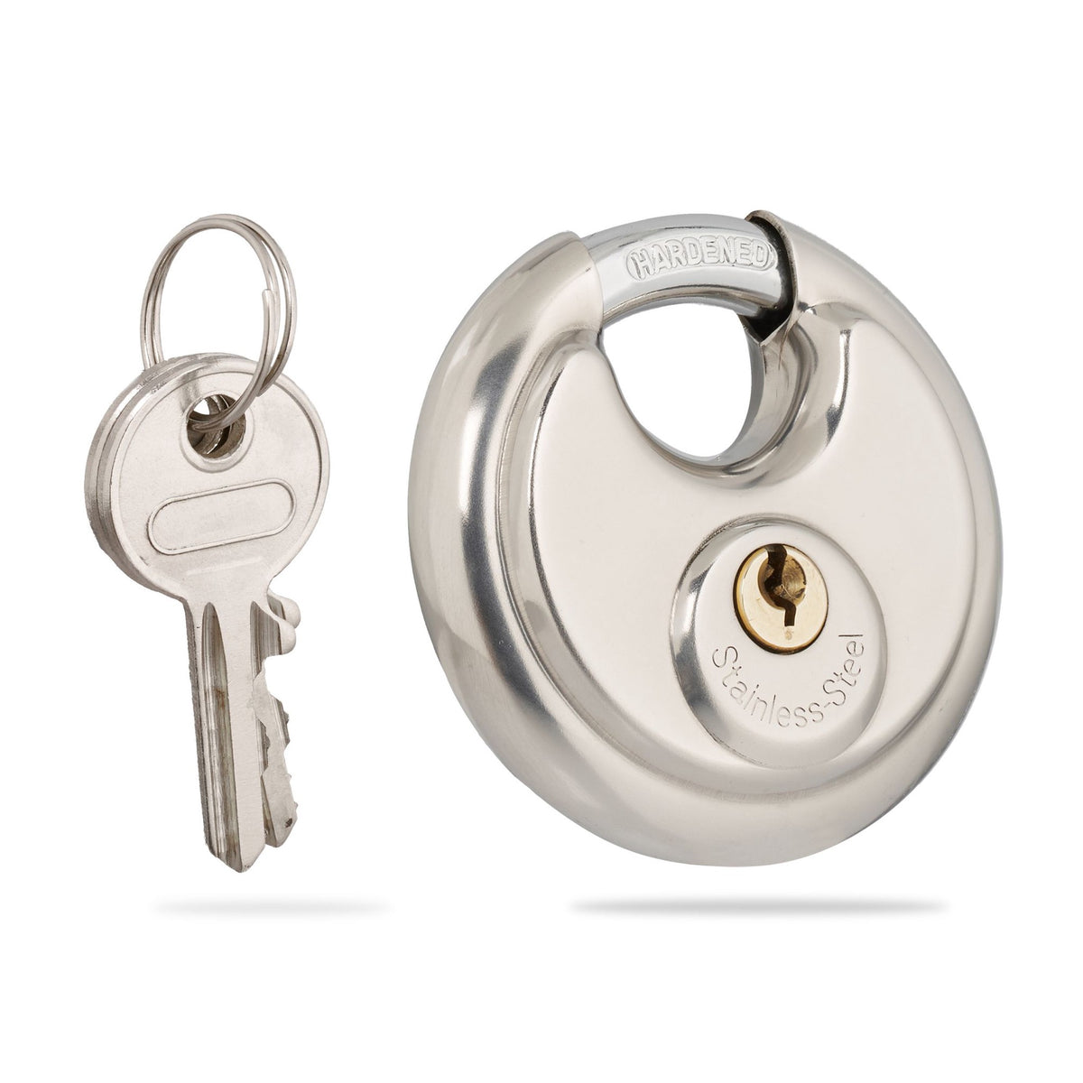 Silver Metal Trailer Lock