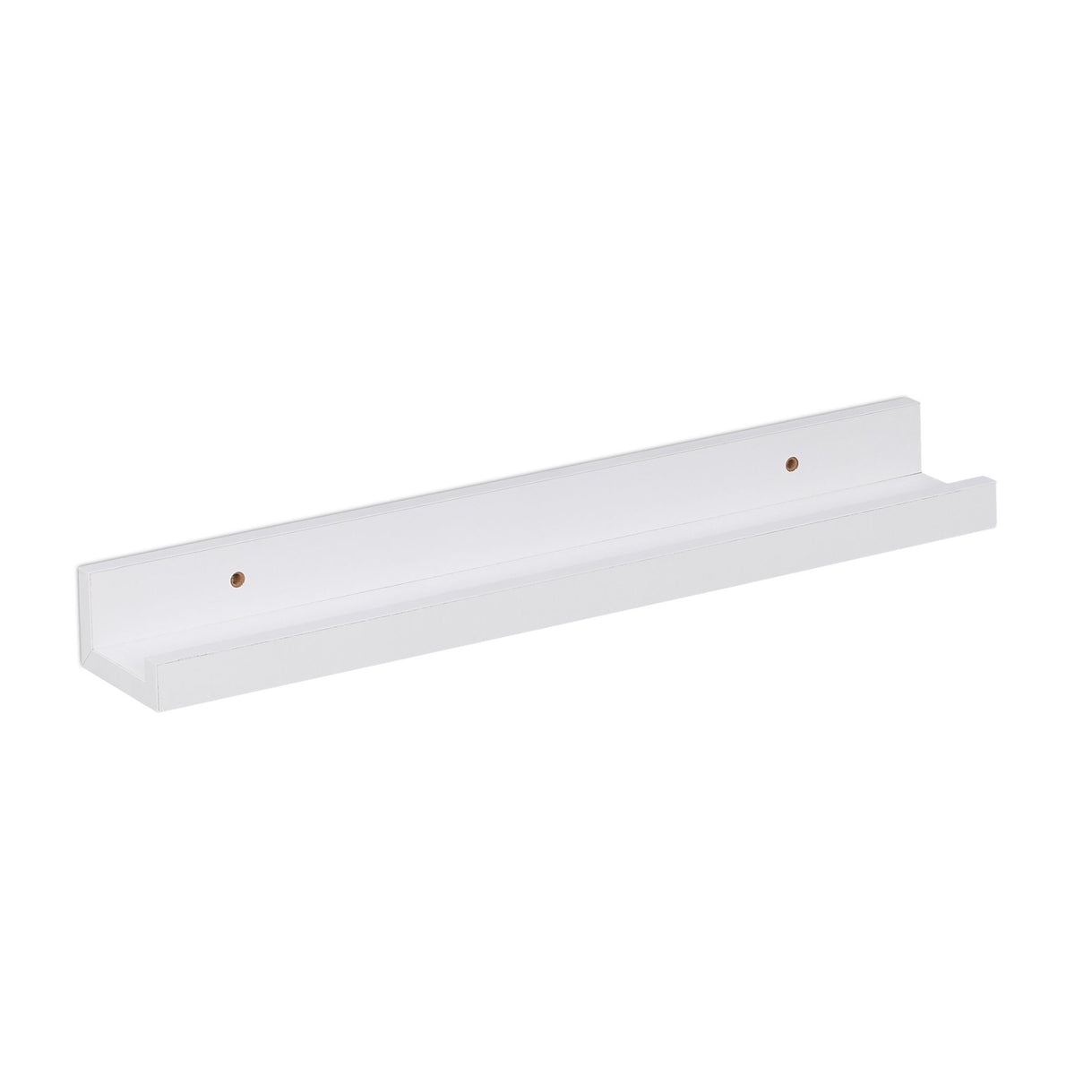 Simple Floating Shelf in White