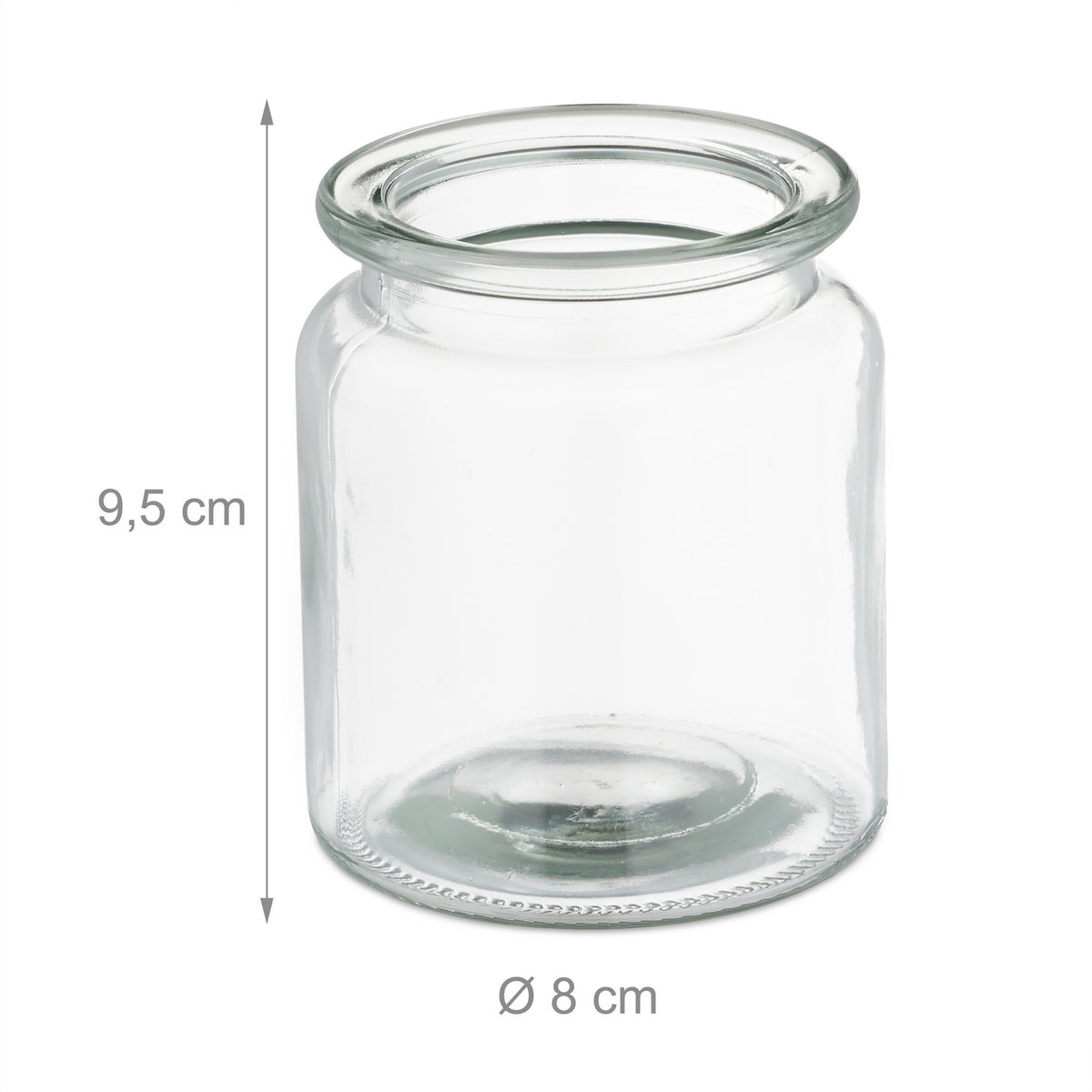 Simple Tealight Candle Holders, Set of 12