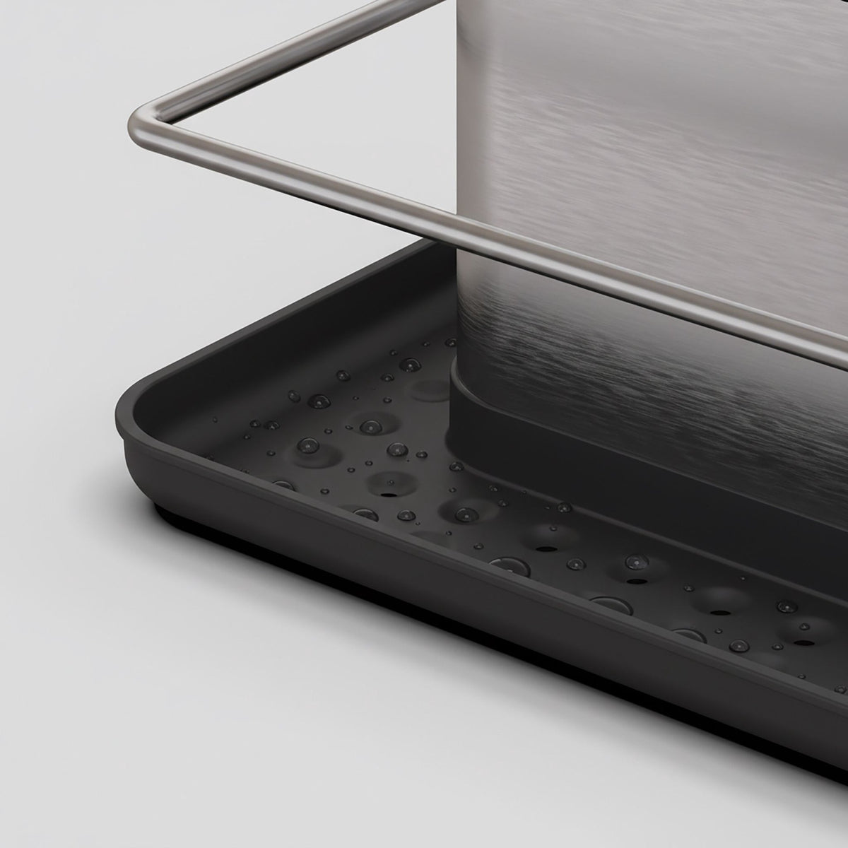 Sink Organizer with Drip Tray for Kitchen and Bathroom