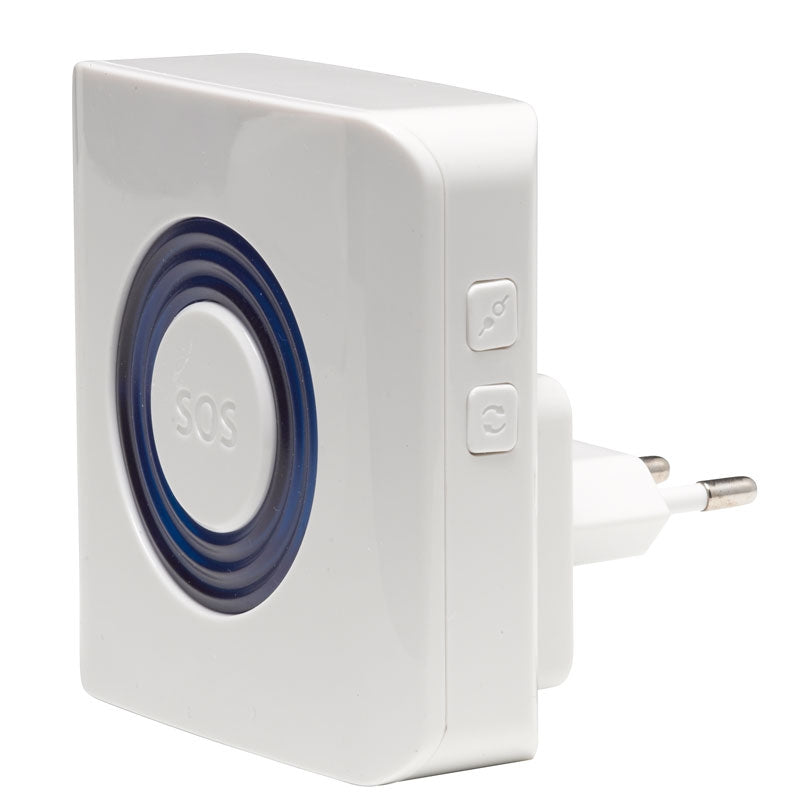 Siren with strobe light