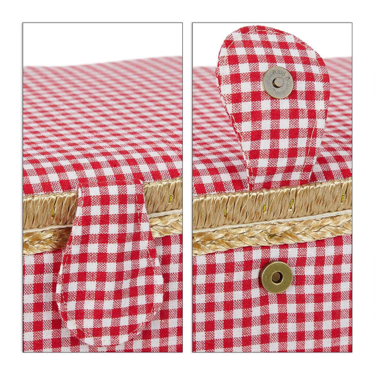Sister box for fabric without content