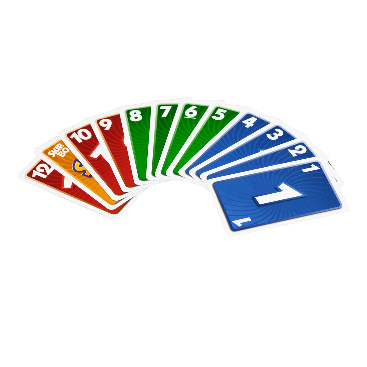 Skip-Bo Express Card Game, Fast-Paced, 2 Players, Ages 7+