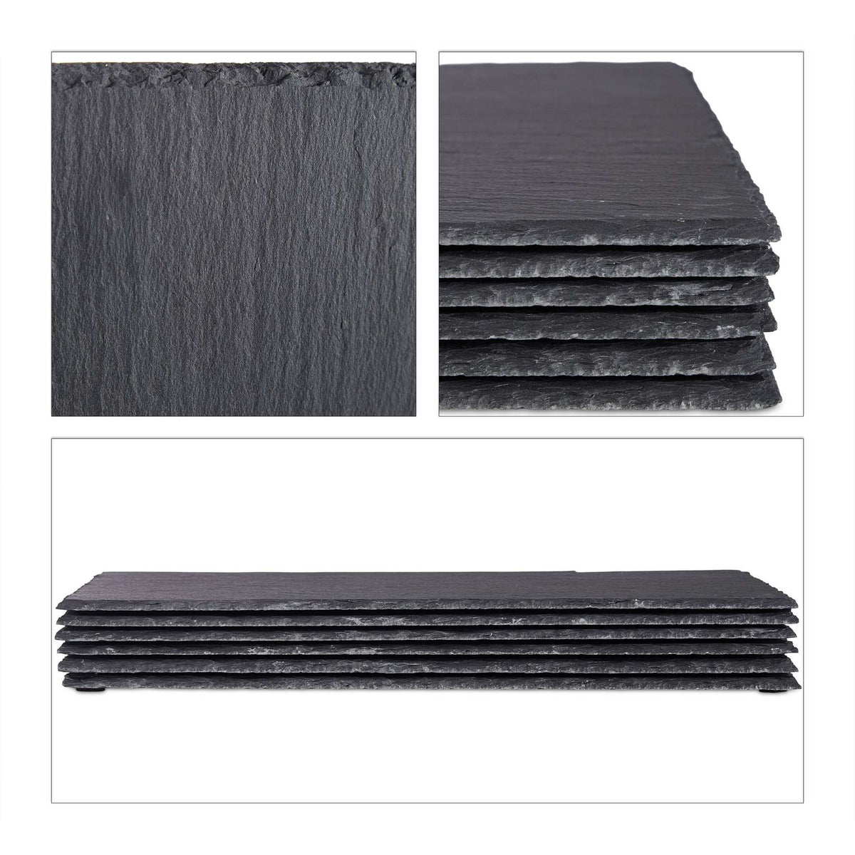 Slate tiles 30 x 40 cm in sets of 6