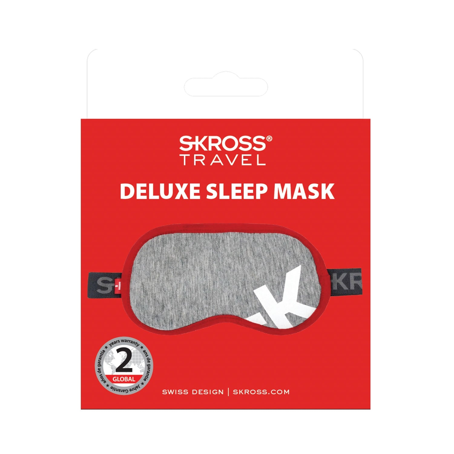 Sleeping mask Delux Light grey