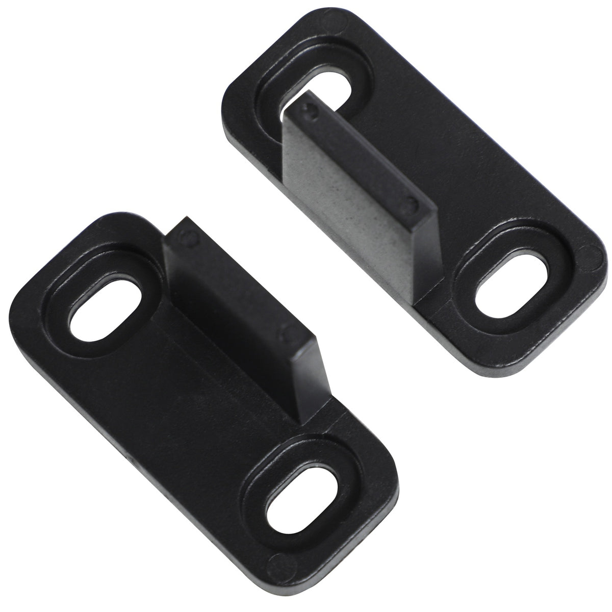 Sliding door kit, carbon steel, installation kit without door, space-saving, black