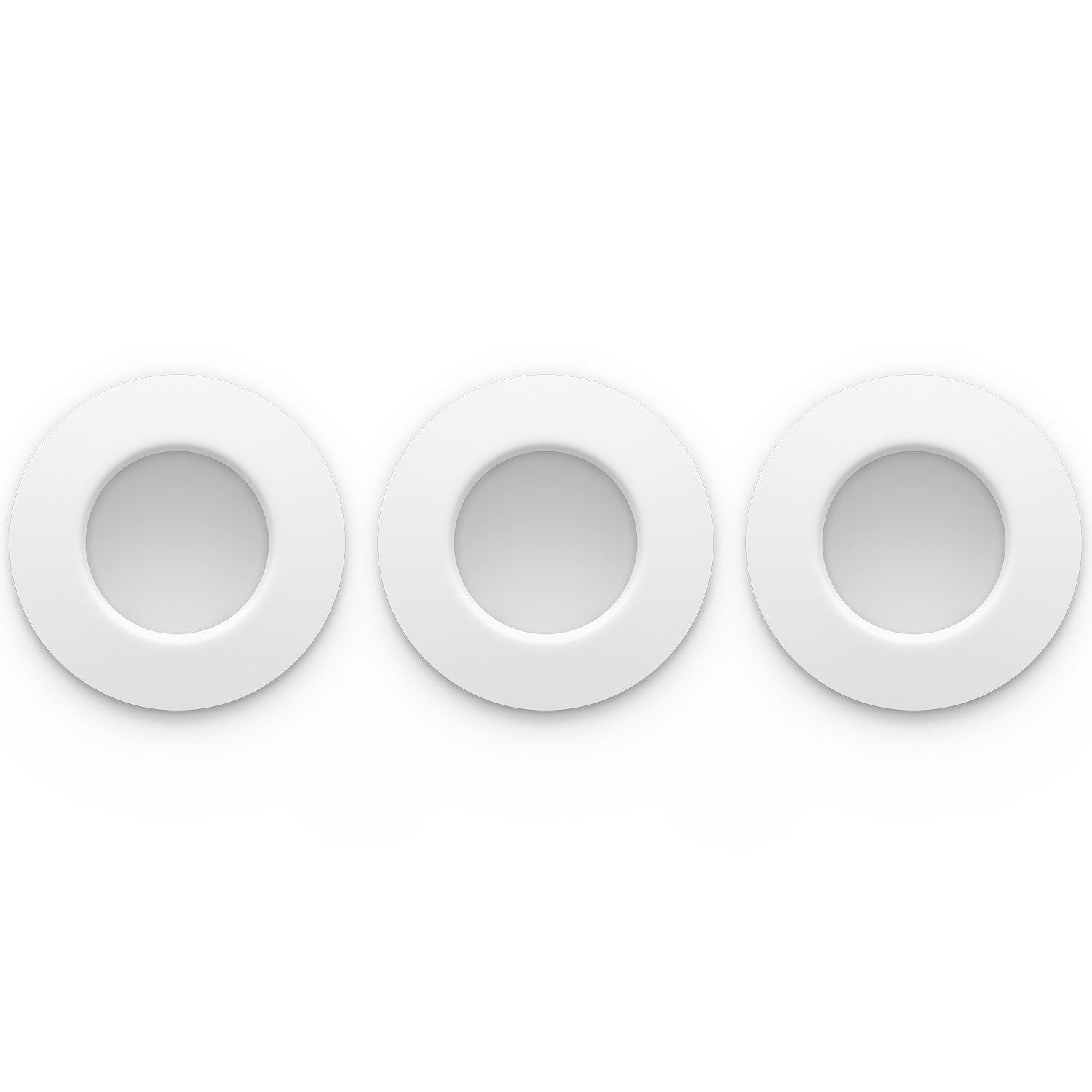 Slim Downlight S 90mm White and Color Ambiance White 3-pack