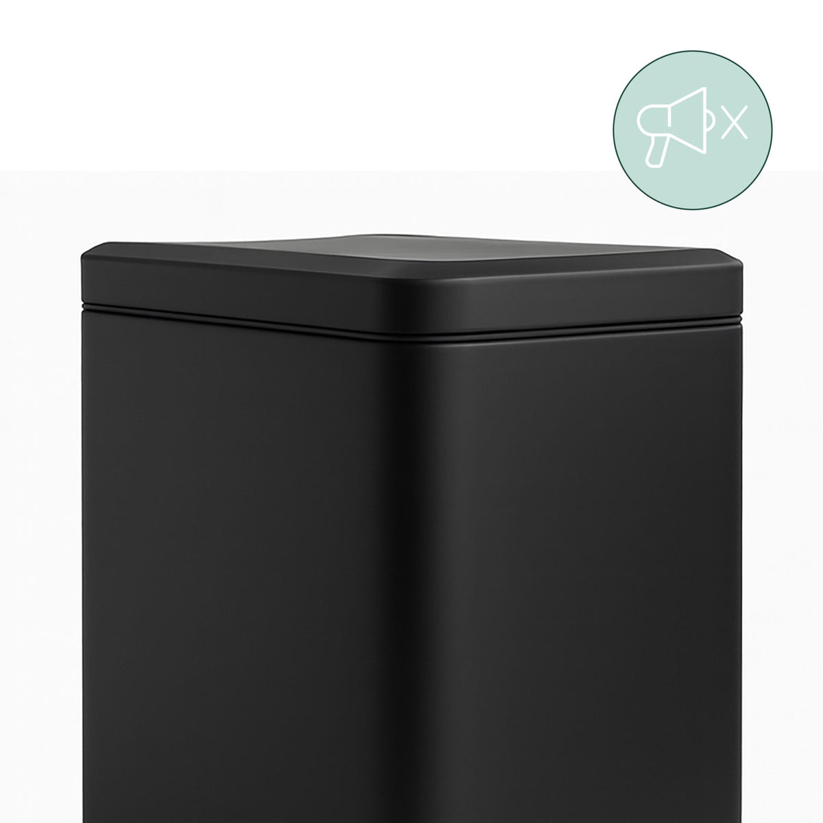 Slim Pedal Bin, 10L – Soft-Close, Hands-Free Design