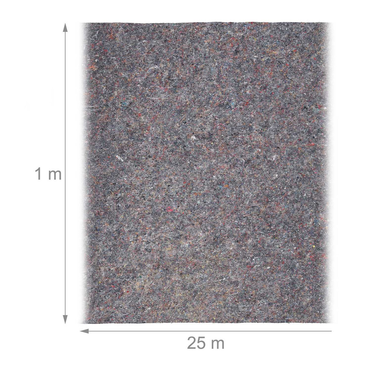 Slip-Resistant Floor Protection Fleece, 1x25m, 220g/m²