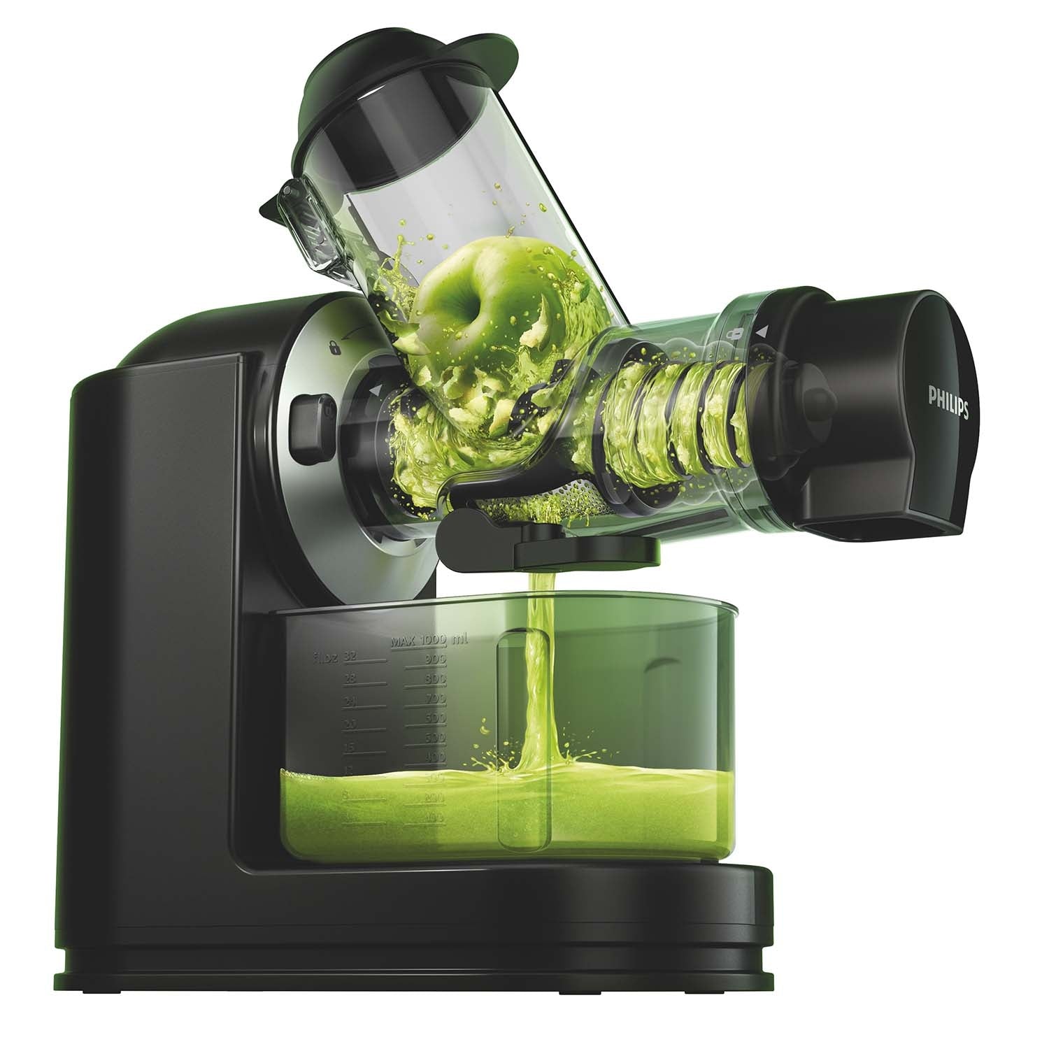 Slow Juicer XL, Black, Viva Collection