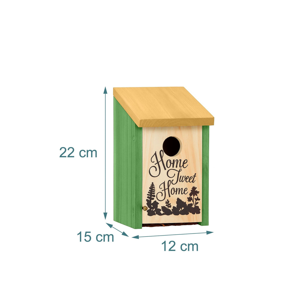 Small Bird Nesting Box with 3 cm Entrance