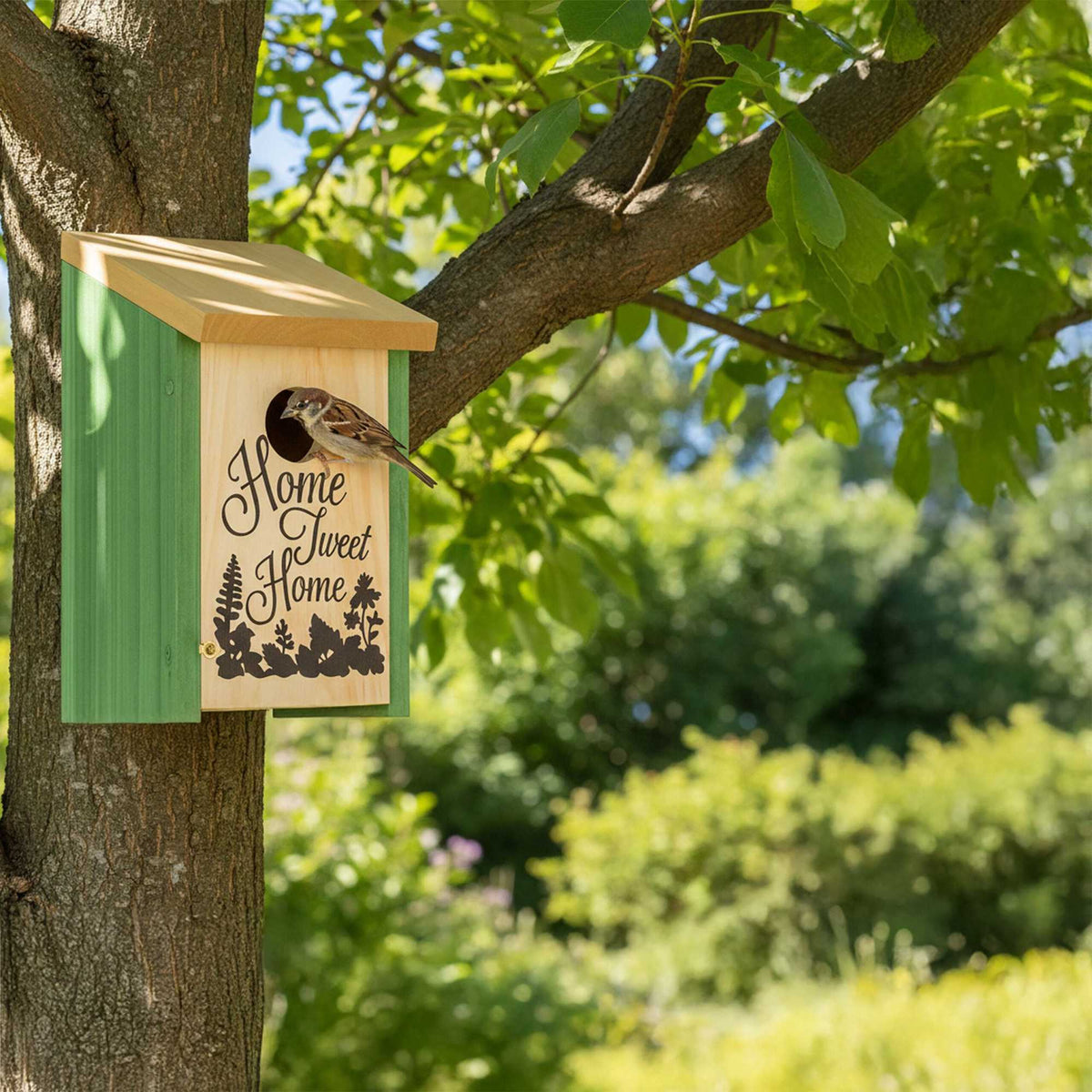 Small Bird Nesting Box with 3 cm Entrance
