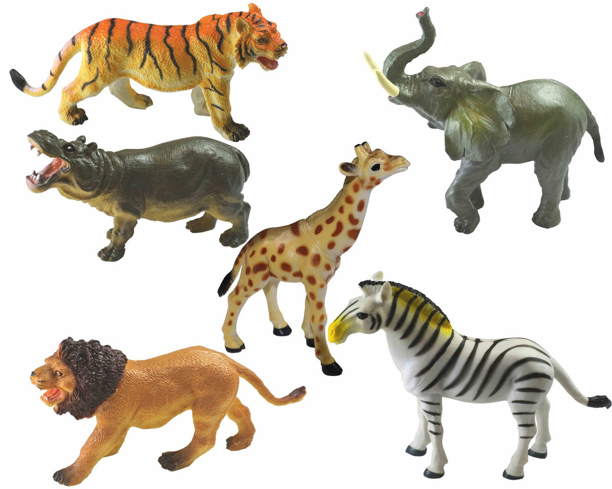Small Wildlife Animals 6Pcs