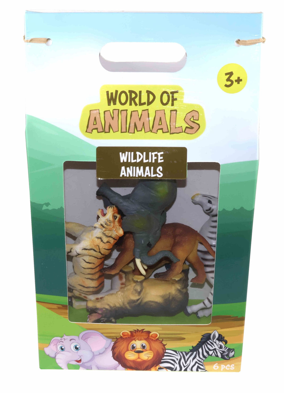 Small Wildlife Animals 6Pcs
